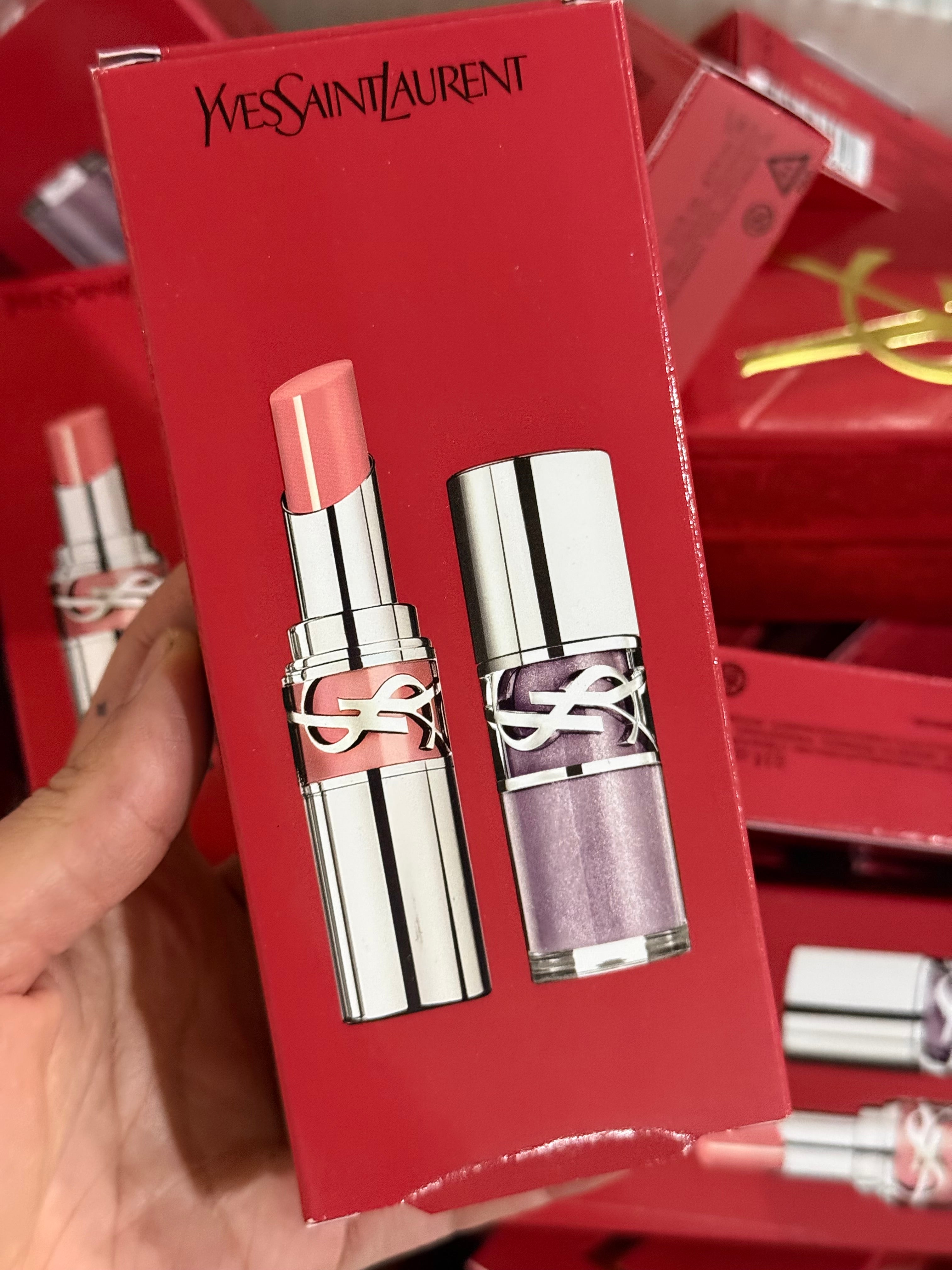 🆕YSL Candy Glow Lip Balm & Gloss Stick
Duo Set