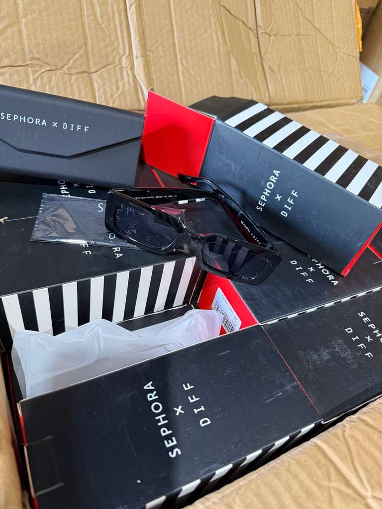 🆕Sephora x DIFF Indy Black Sunglasses