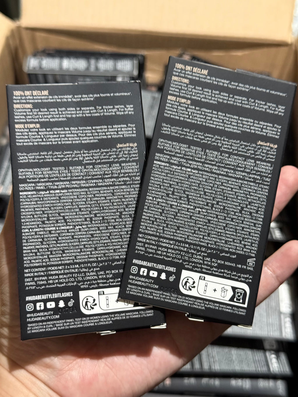 Huda beauty 1 coat wow mascara