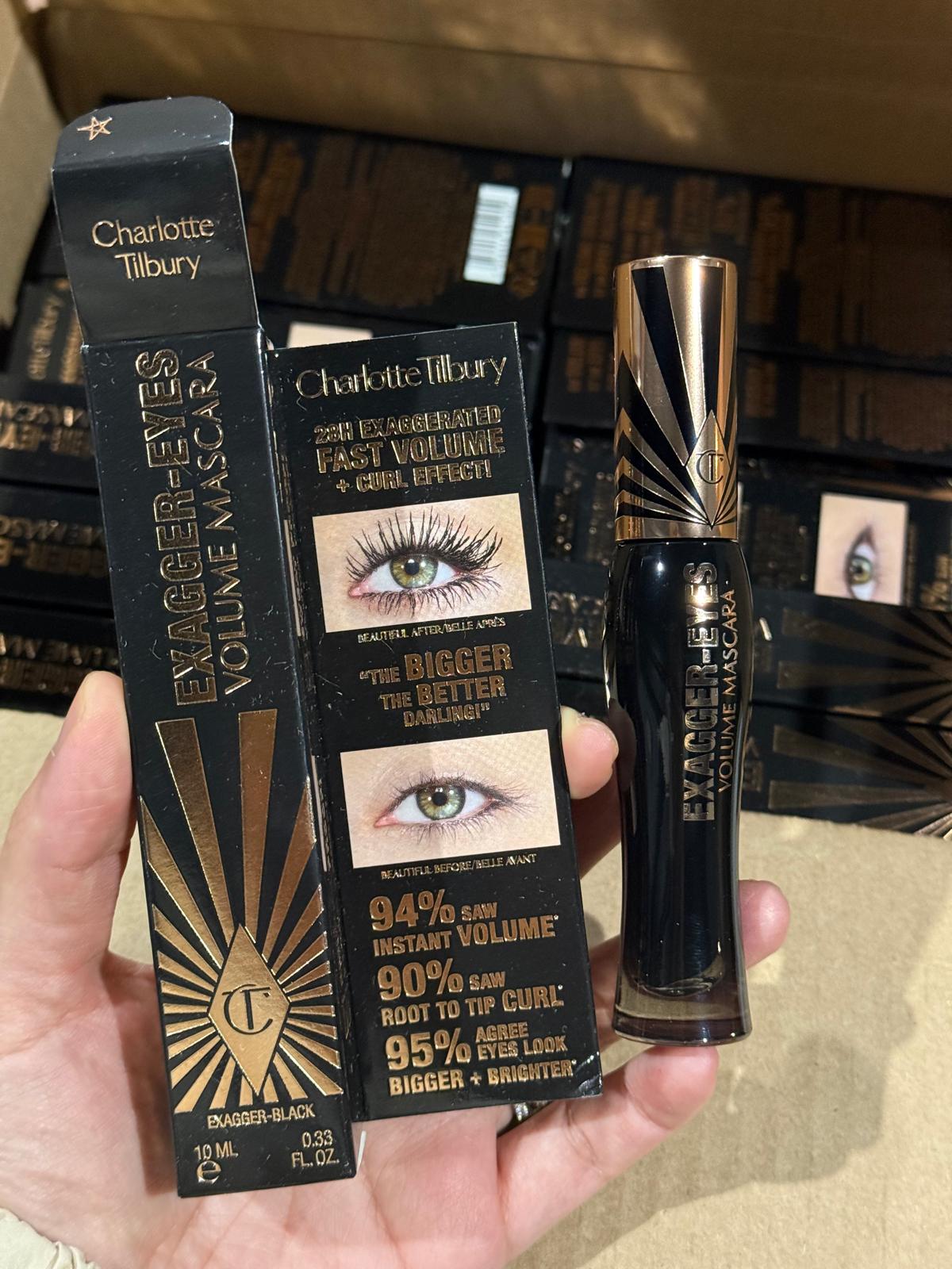 Charlotte Tilbury
Exagger-eyes Volumizing and Curling Mascara Color: Exagger-black full size
