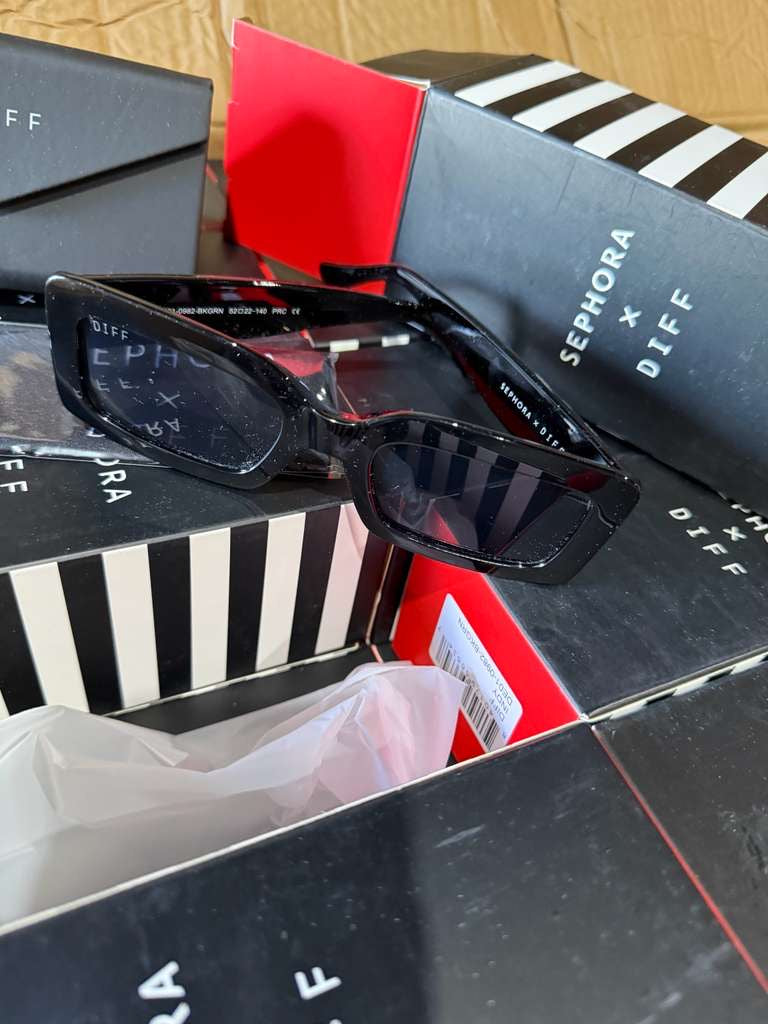 🆕Sephora x DIFF Indy Black Sunglasses