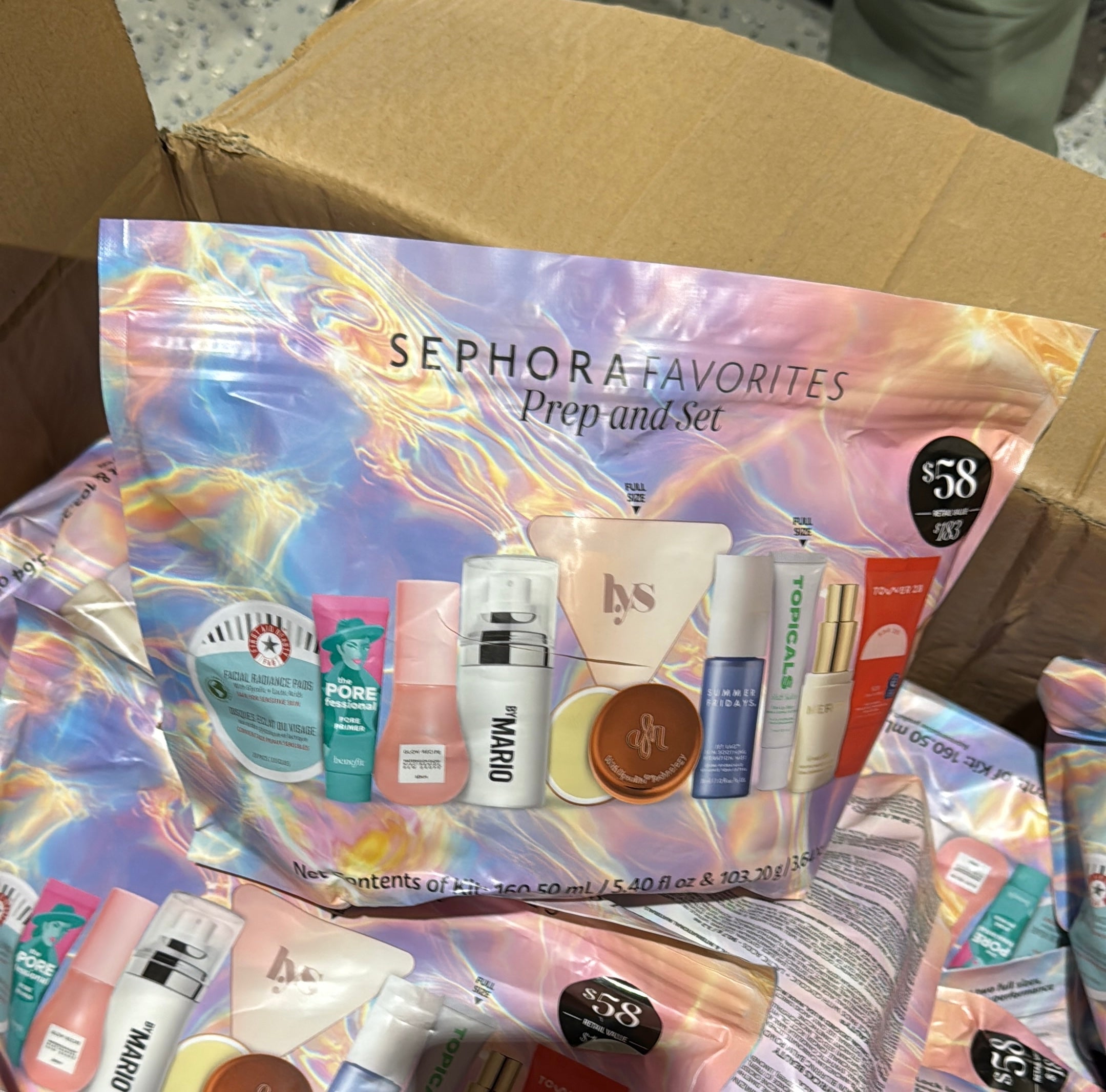 Sephora favorite prep and set
