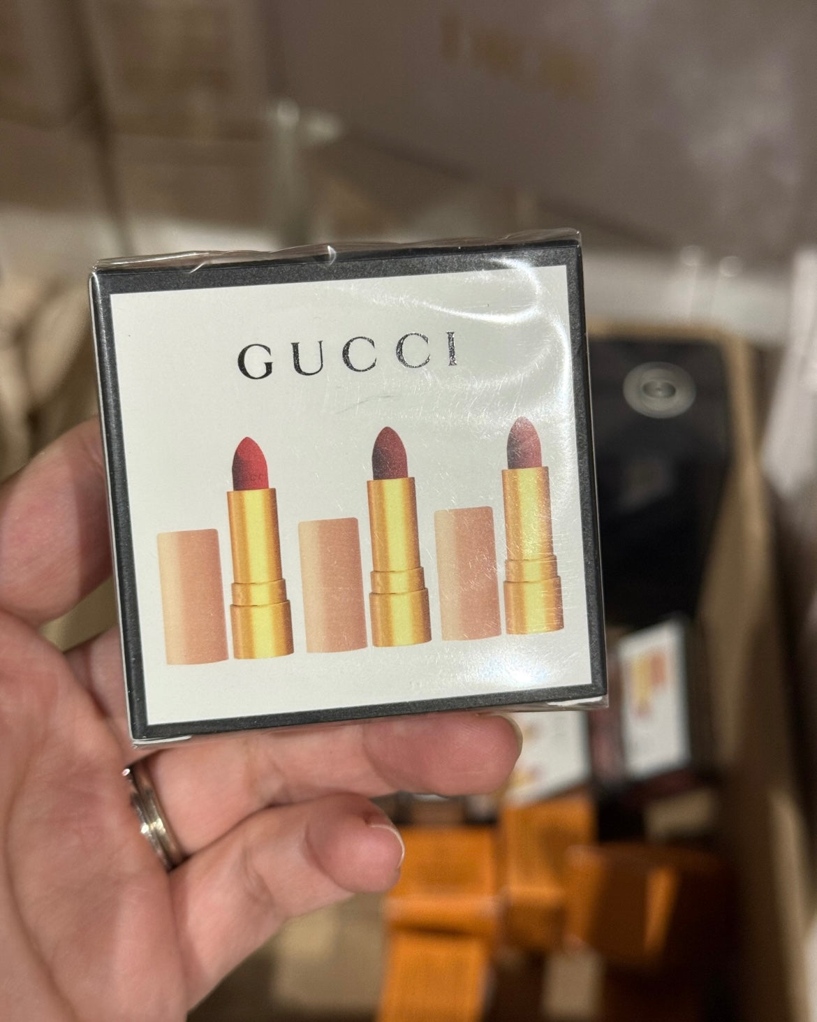 Gucci mini Lipstick set