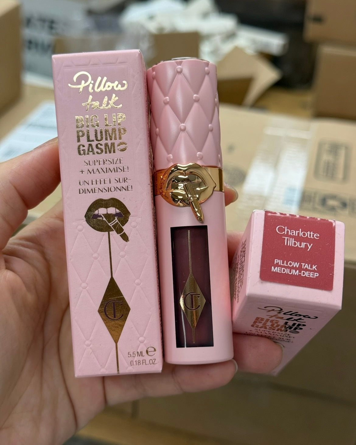 🆕 Charlotte Tilbury
Big Lip Plumpgasm Plumping Lip Gloss