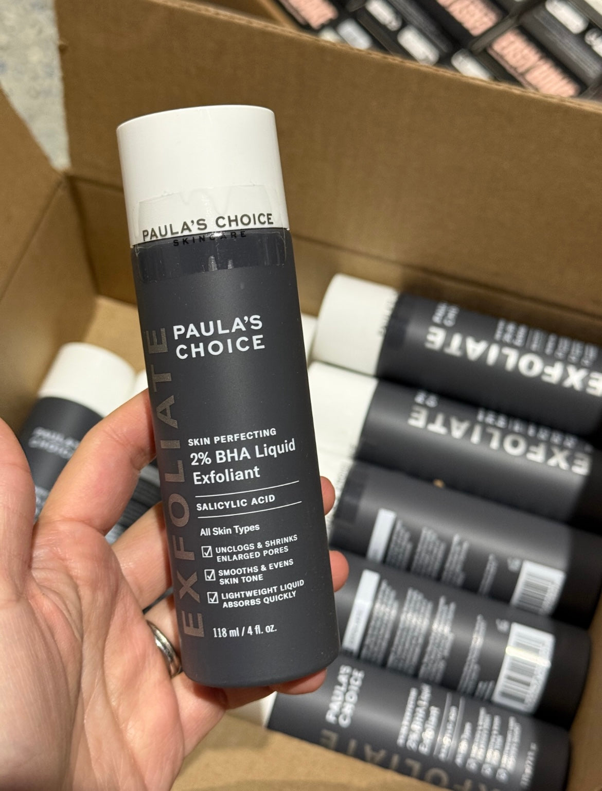Paula's choice 2% BHA liquid exfoliant