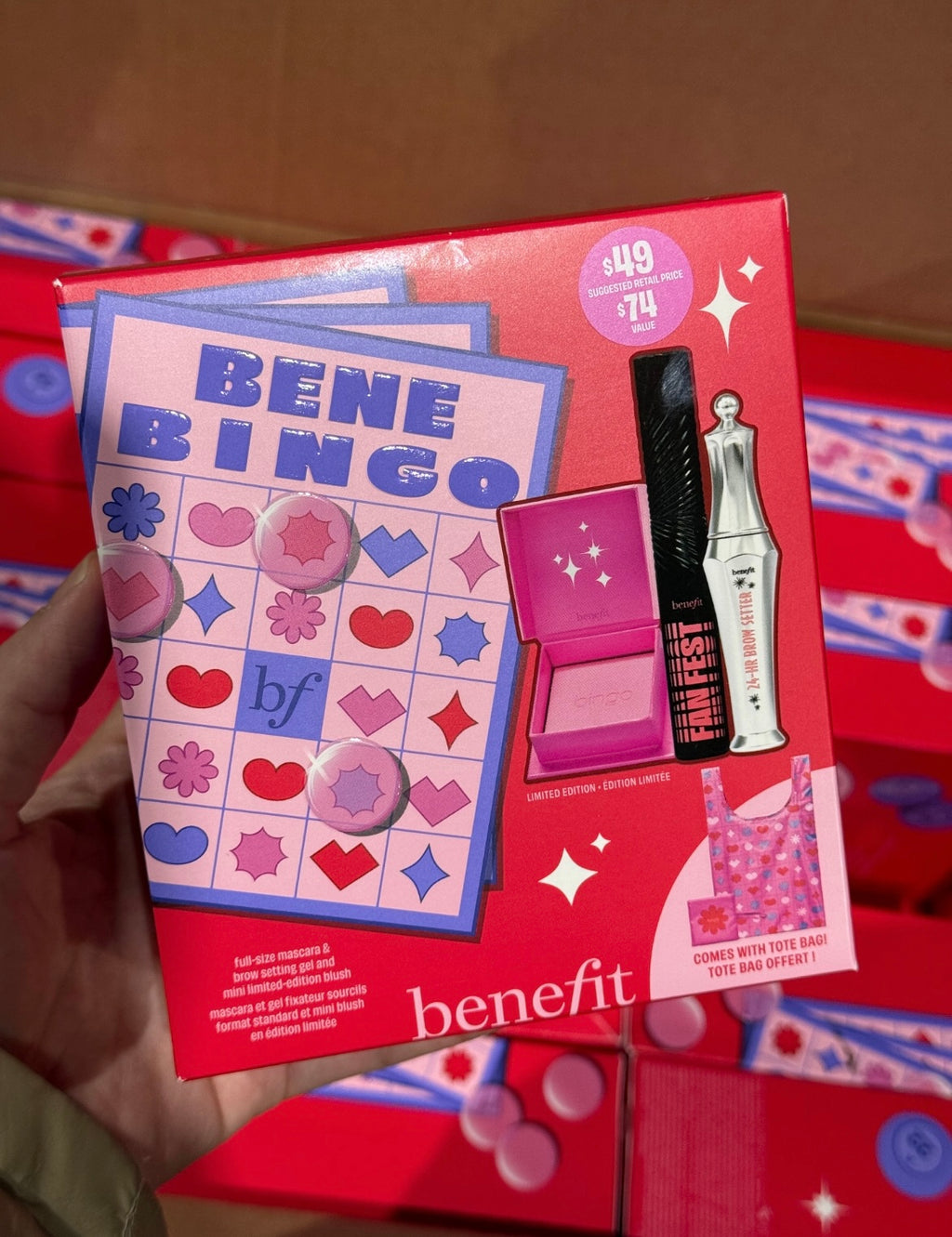 Benefit bene bingo set