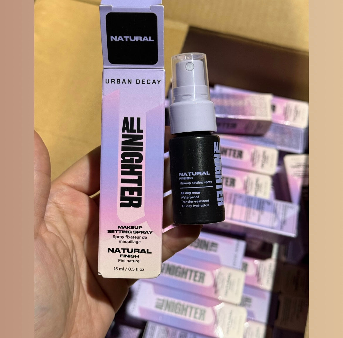 5pcs✨ urban decay setting spray 15ml