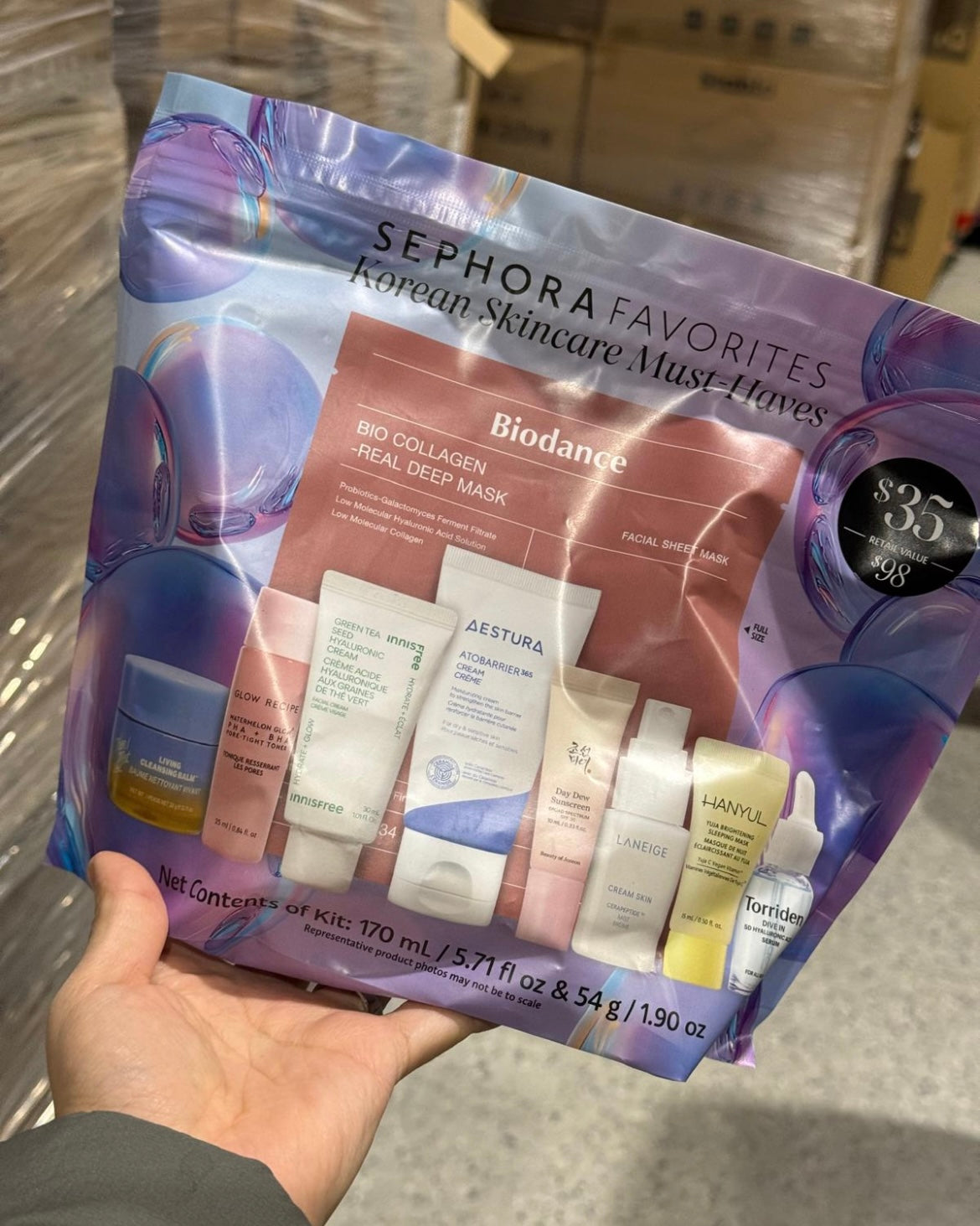 Sephora Favorites 
Korean Skincare Must-Haves Set