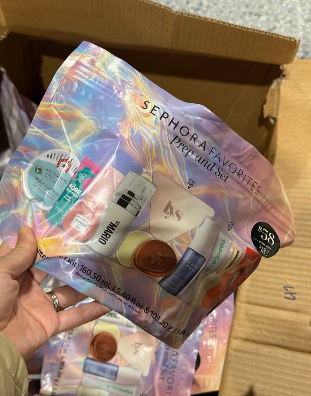 Sephora favorite prep and set