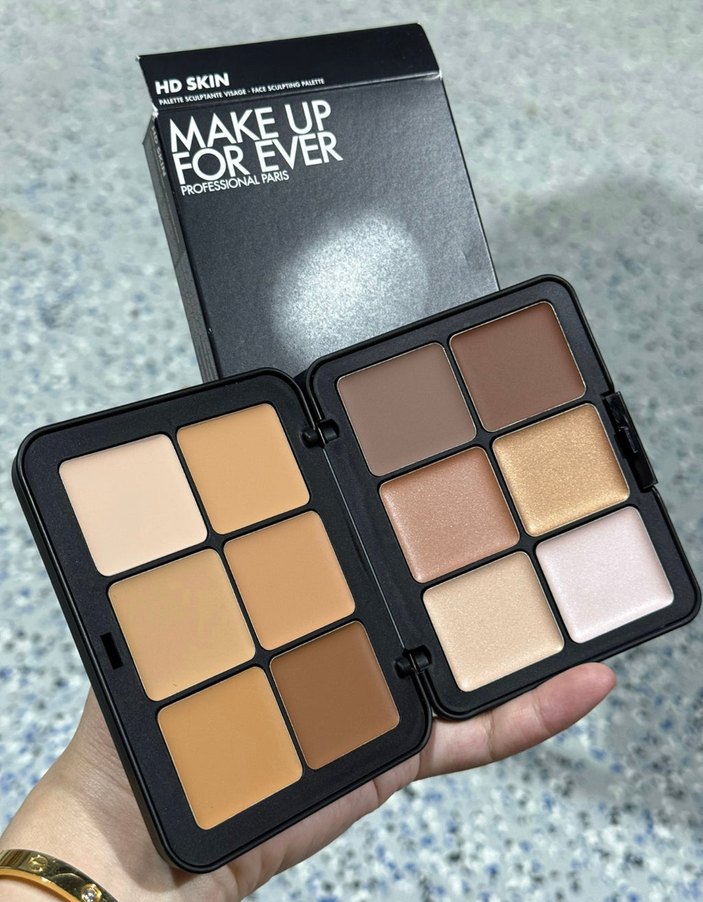 MAKE UP FOR EVER HD Skin Cream Contour and Highlight Sculpting palette （makeupforever）