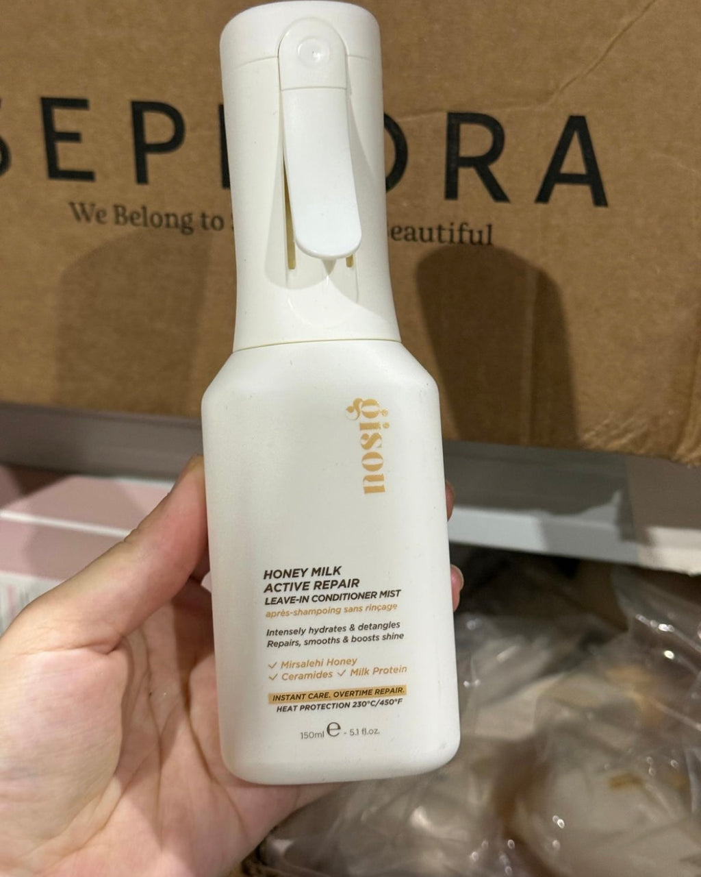 Gisou HONEY MILK ACTIVE REPAIR LEAVE-IN CONDITIONER MIST