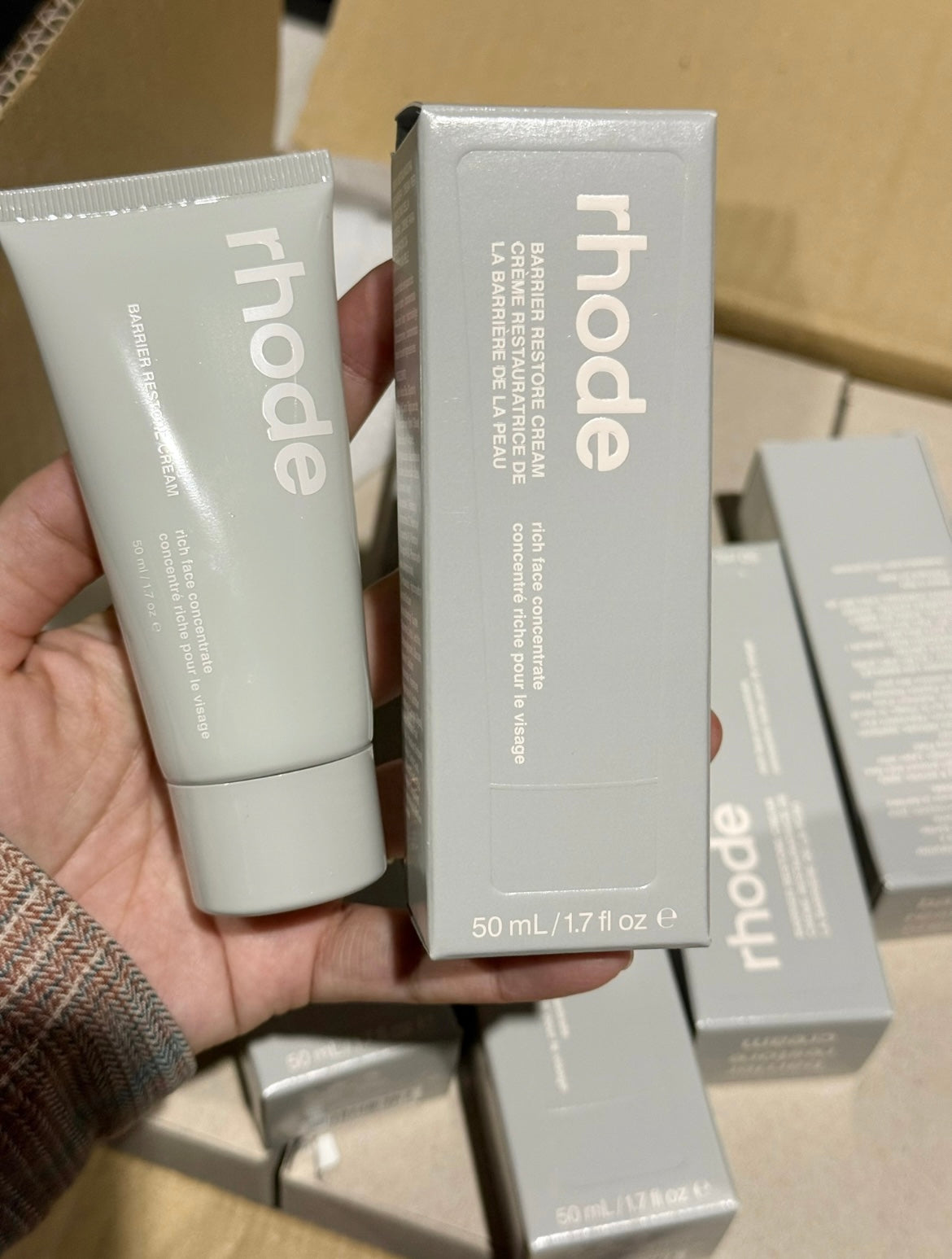 rhode Barrier Restore Cream Comforting Daily Moisturizer
