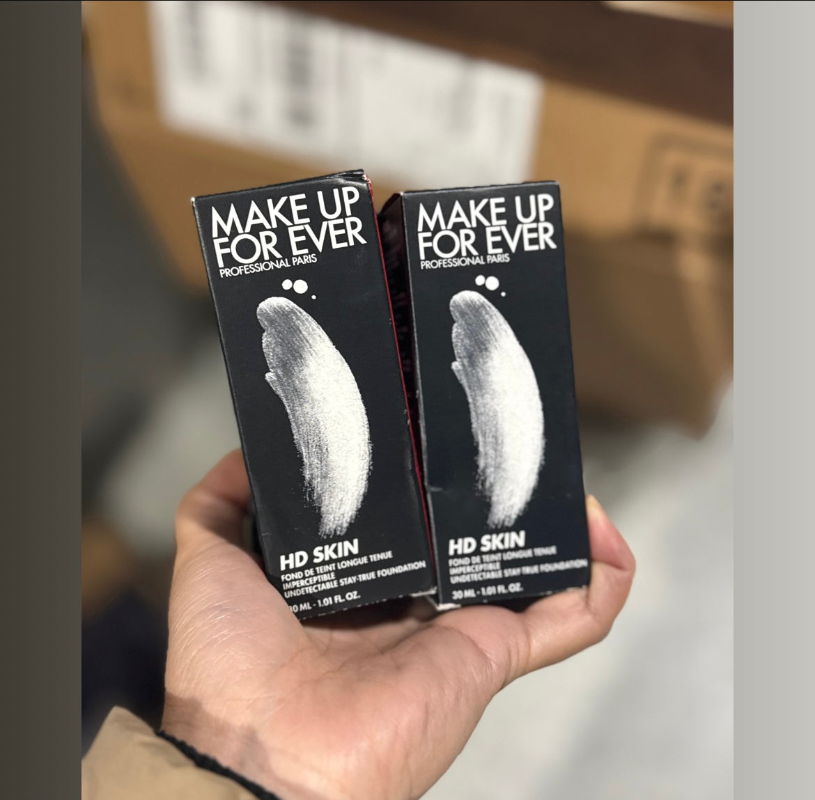 Make up for ever HD SKIN foundation  makeupforever