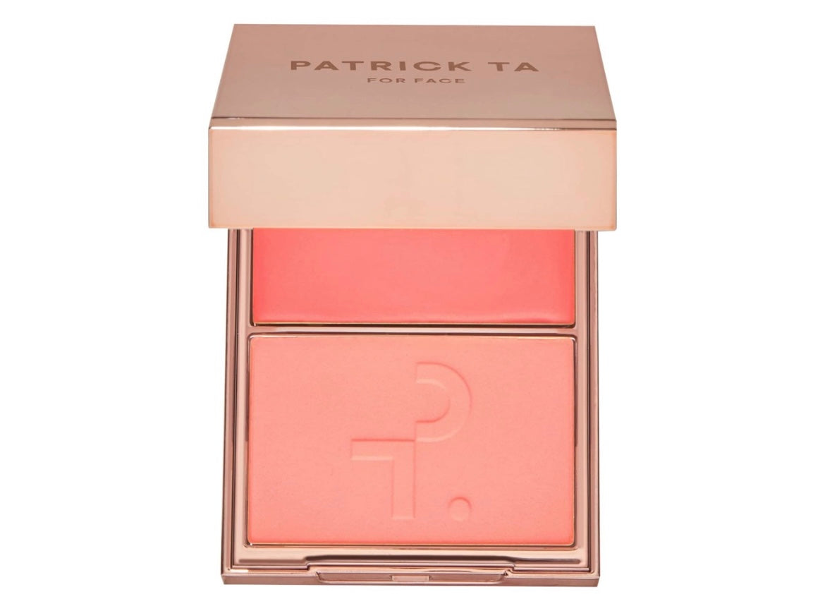 PATRICK TA Major Headlines Double-Take Crème & Powder Blush Duo