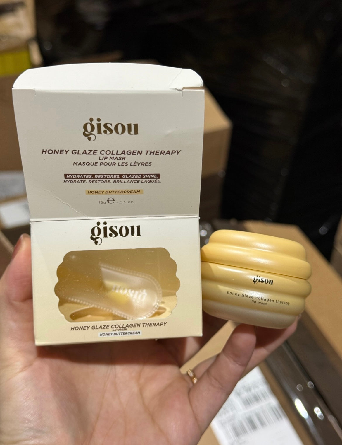 Lip mask gisou lip therapy