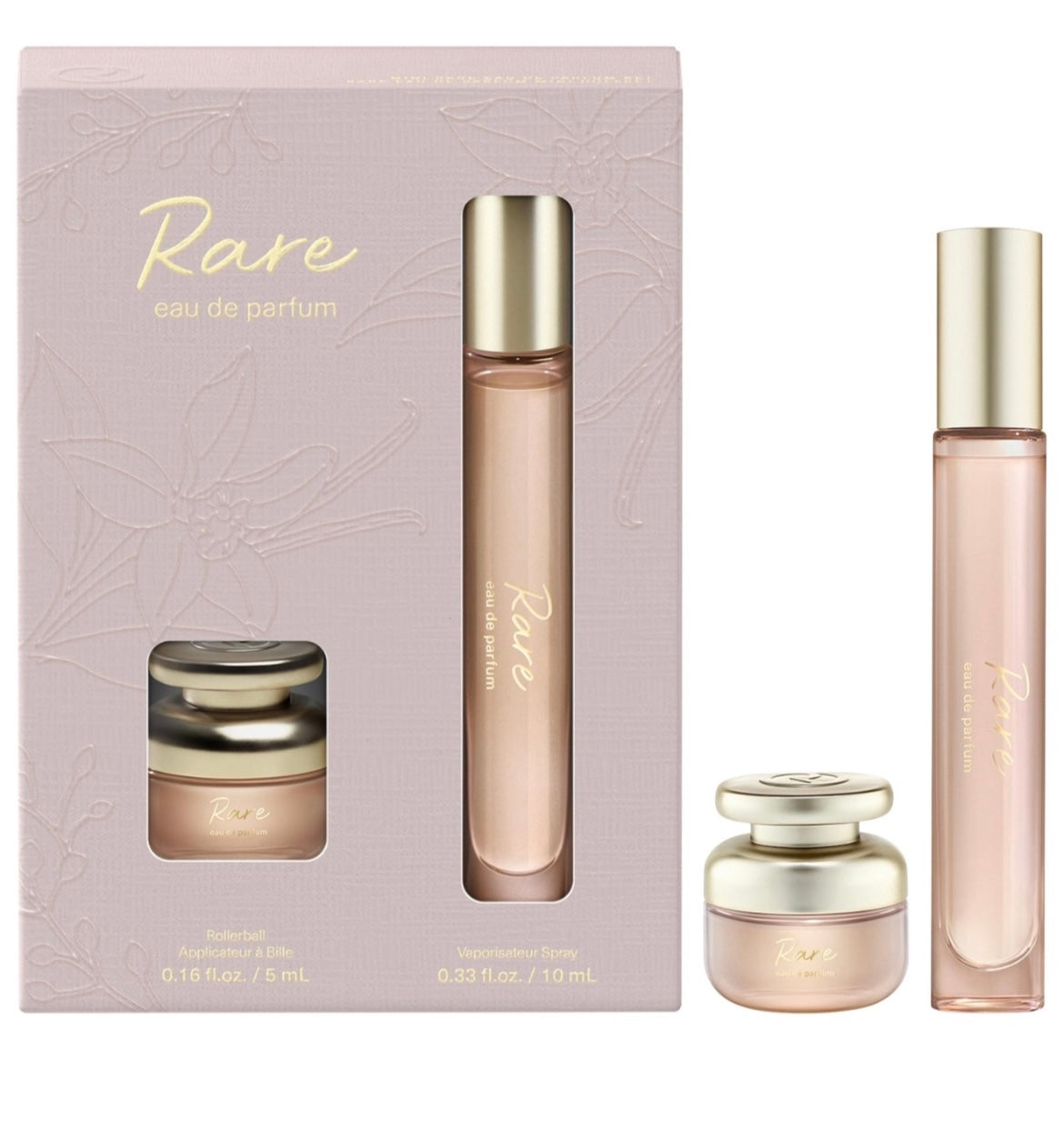 RARE BEAUTY Mini Rare Eau de Parfum Set with Vanilla and Caramel