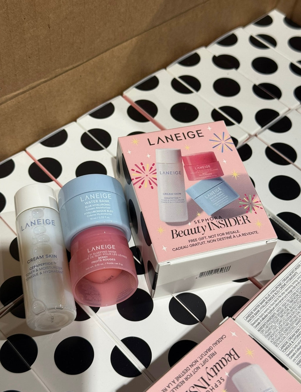 Laneige skincare set Sephora beauty insider