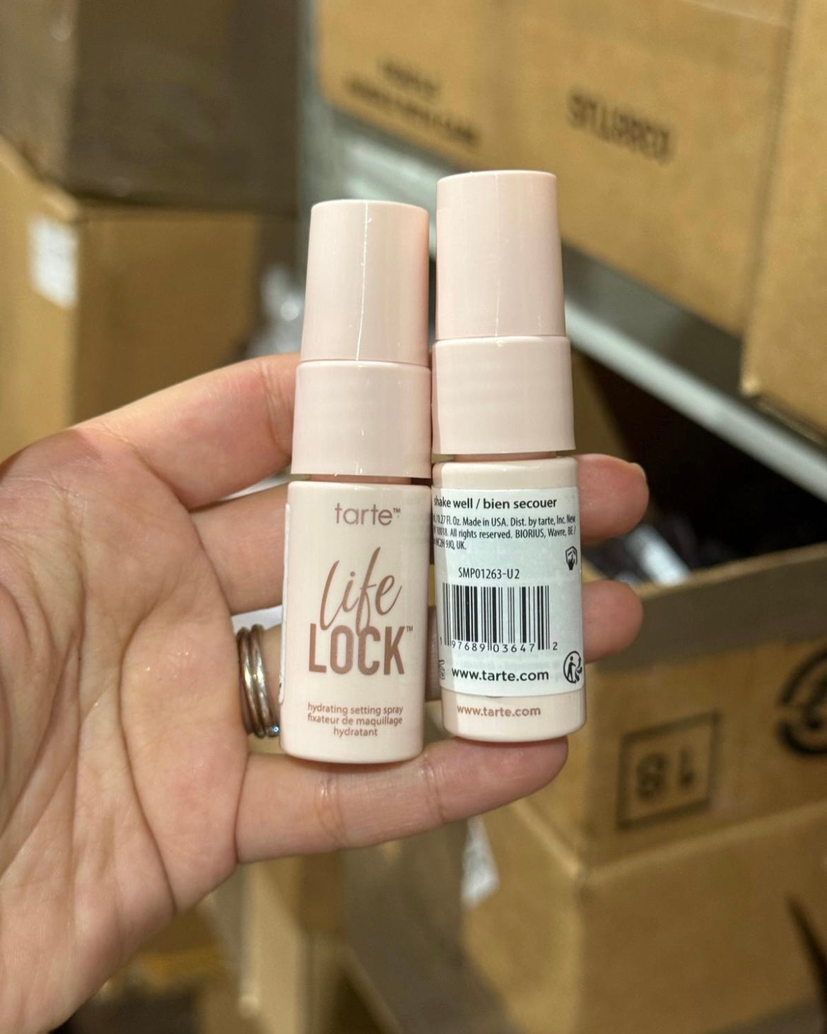 2pcs ✨Tarte life lock setting spray 8ml