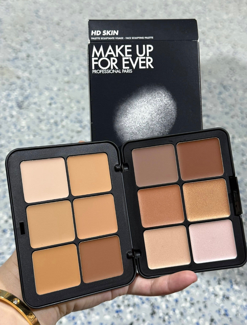 MAKE UP FOR EVER HD Skin Cream Contour and Highlight Sculpting palette （makeupforever）