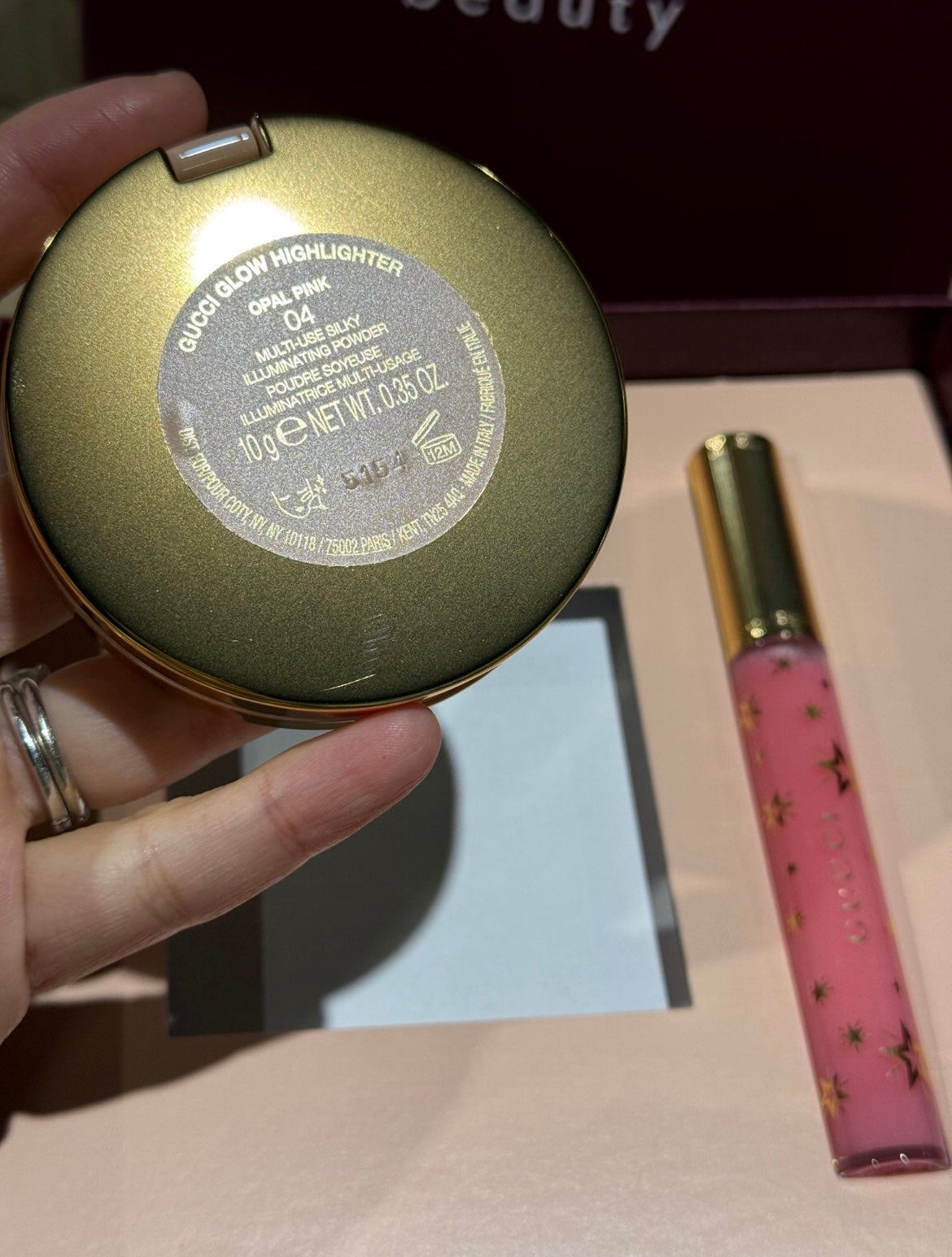 Gucci makeup set