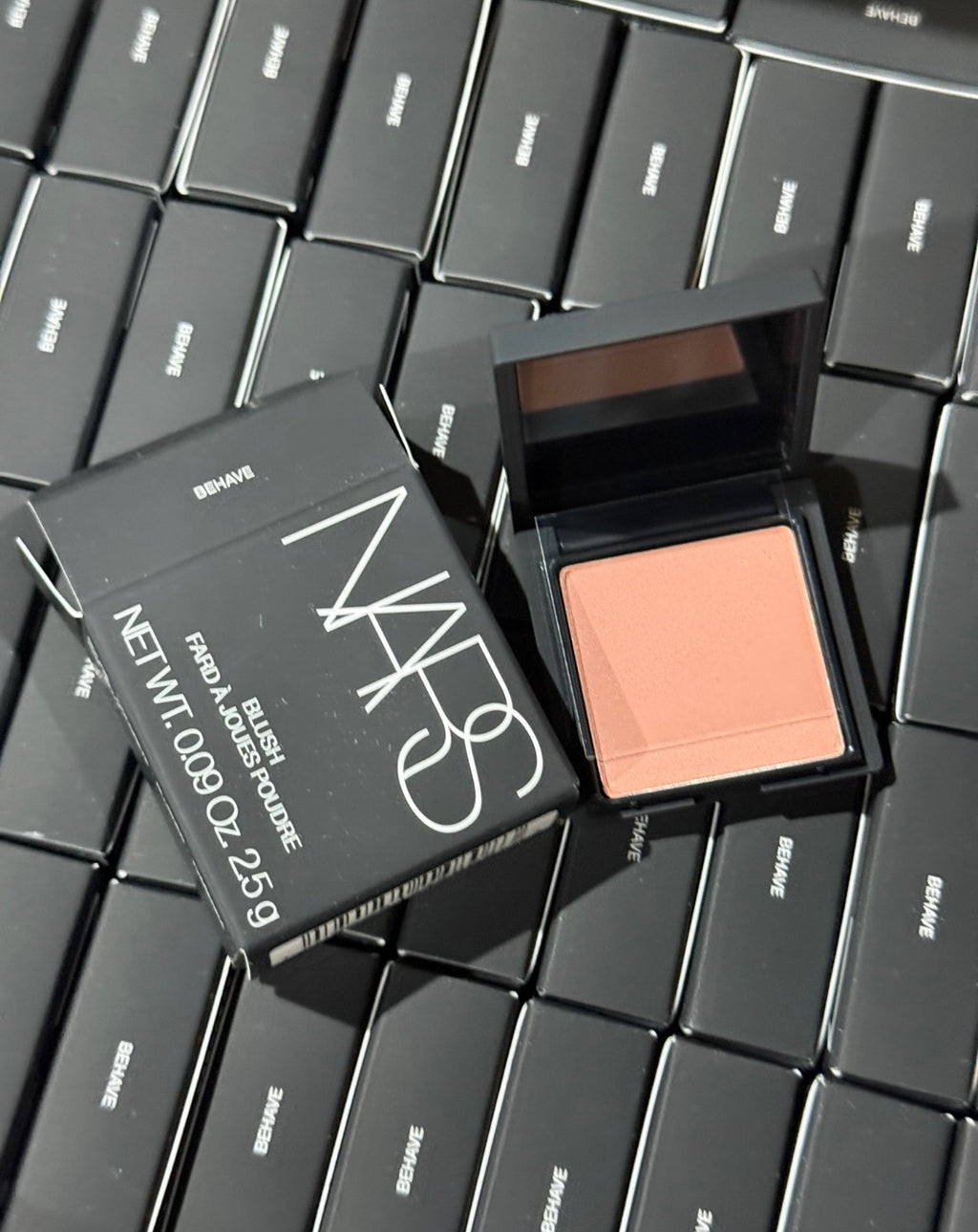 #behave Mini NARS Talc-Free Powder Blush mini 2.5g