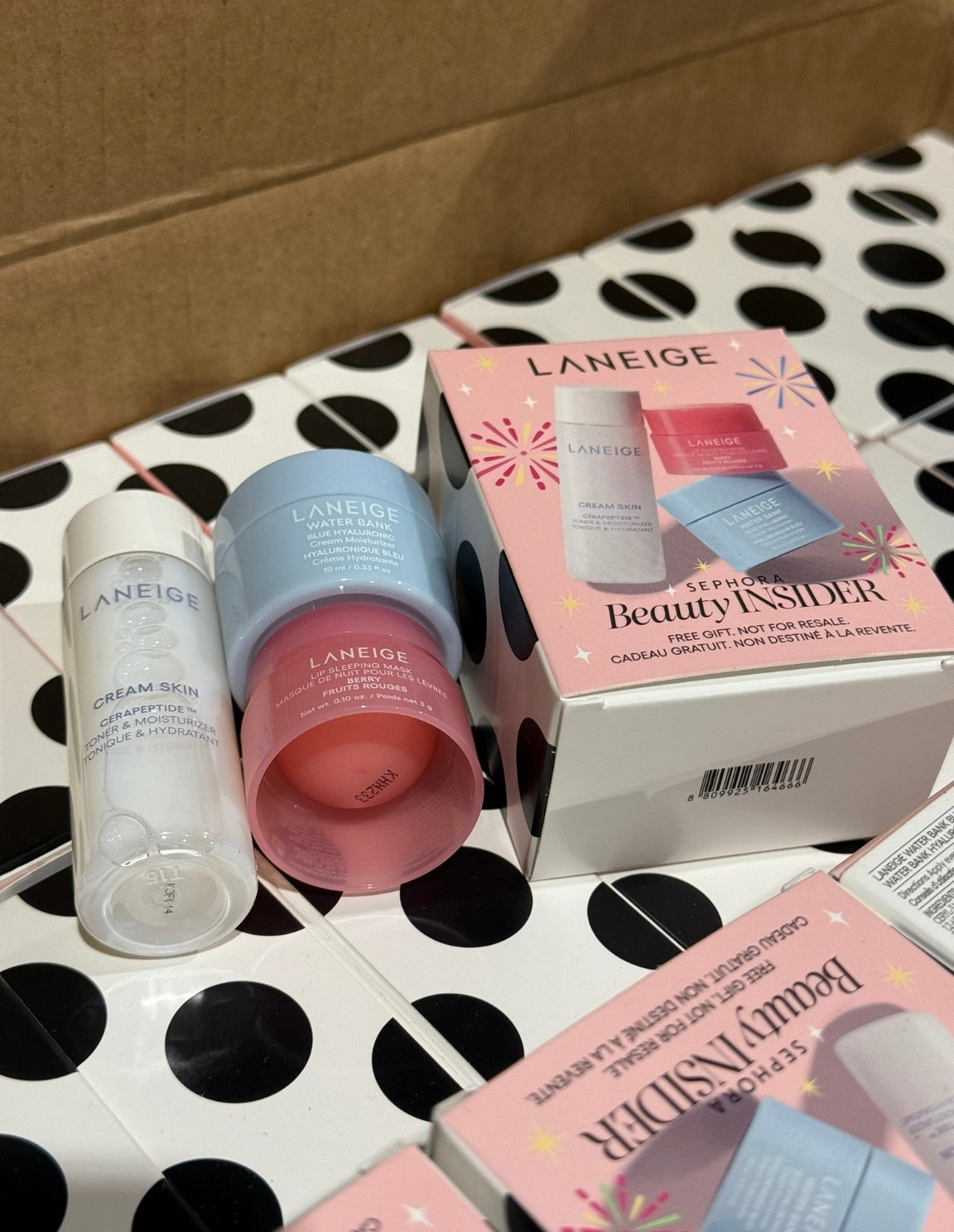 Laneige skincare set Sephora beauty insider