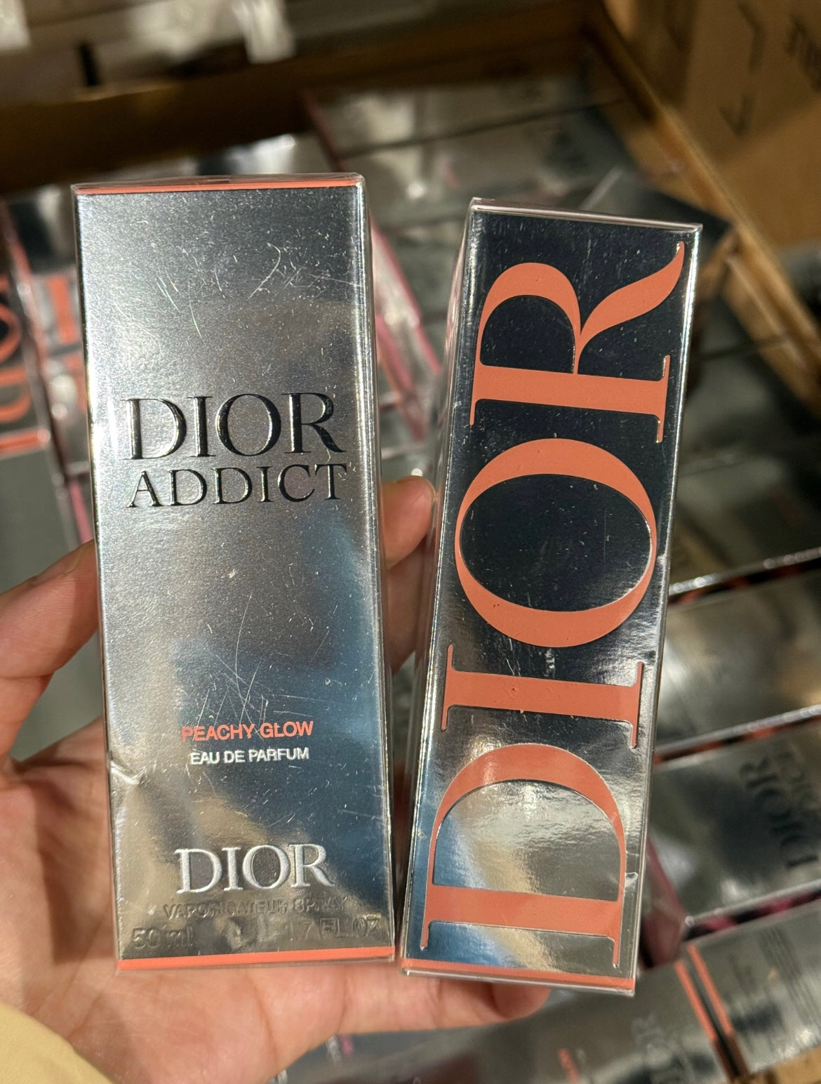 50ml Dior addict peachy glow edp perfume