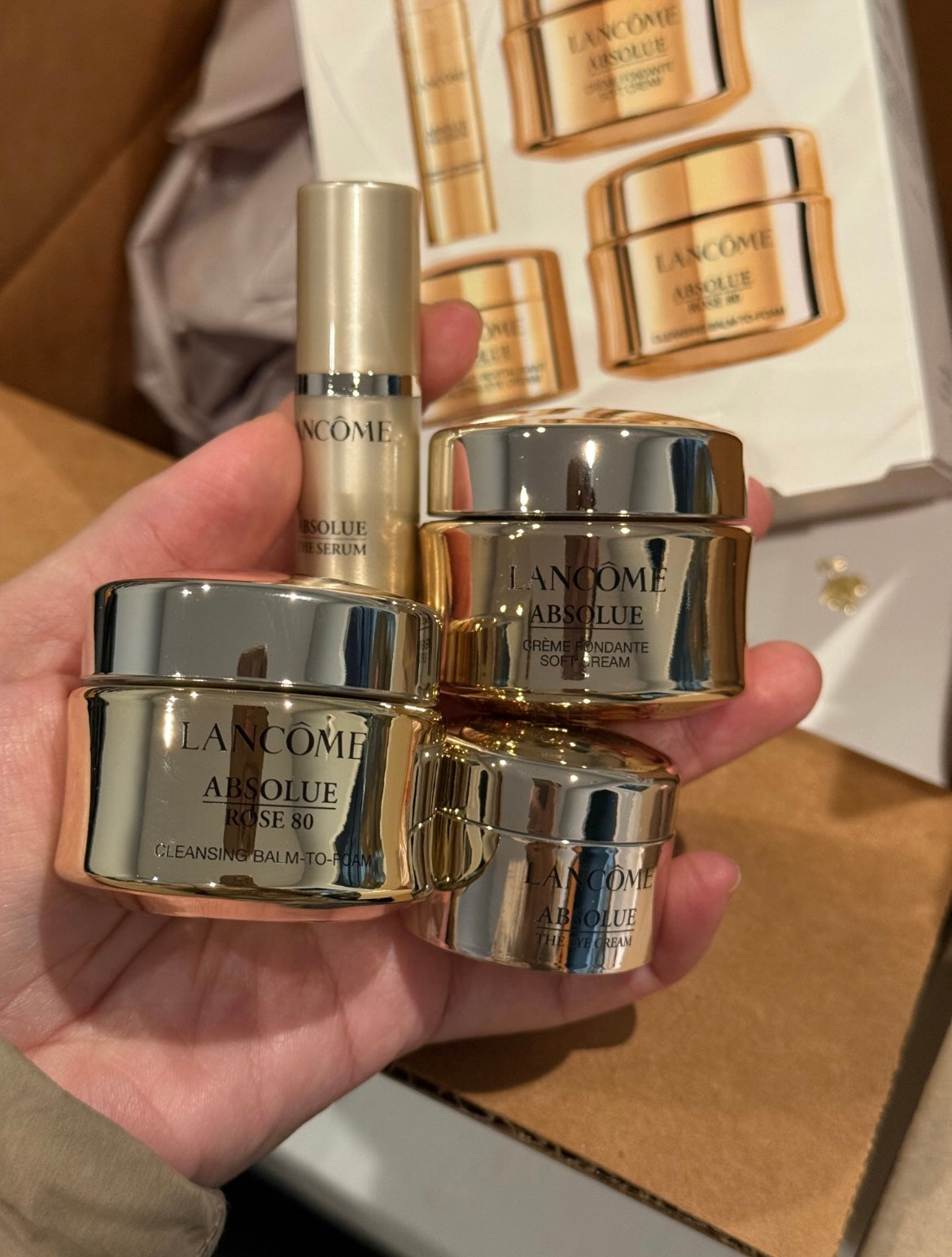 Lancome absolue discovery set