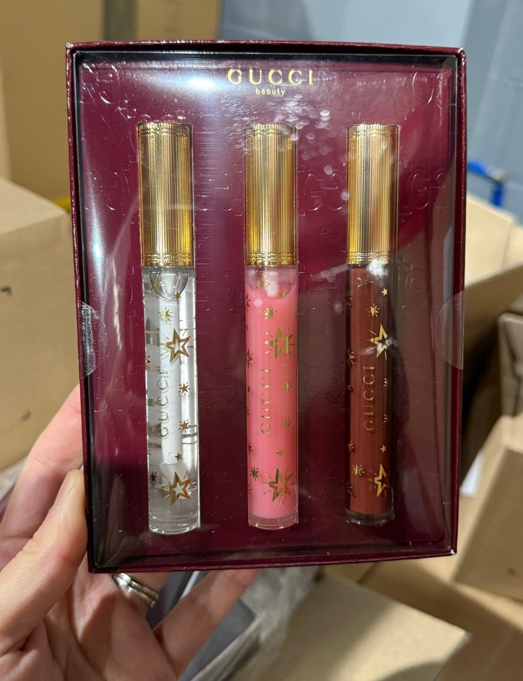 Gucci lip gloss set