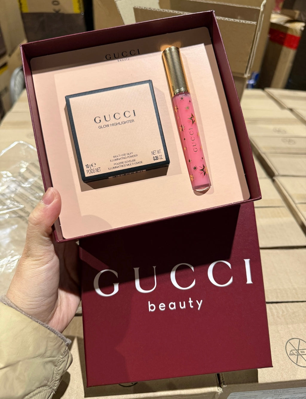 Gucci makeup set