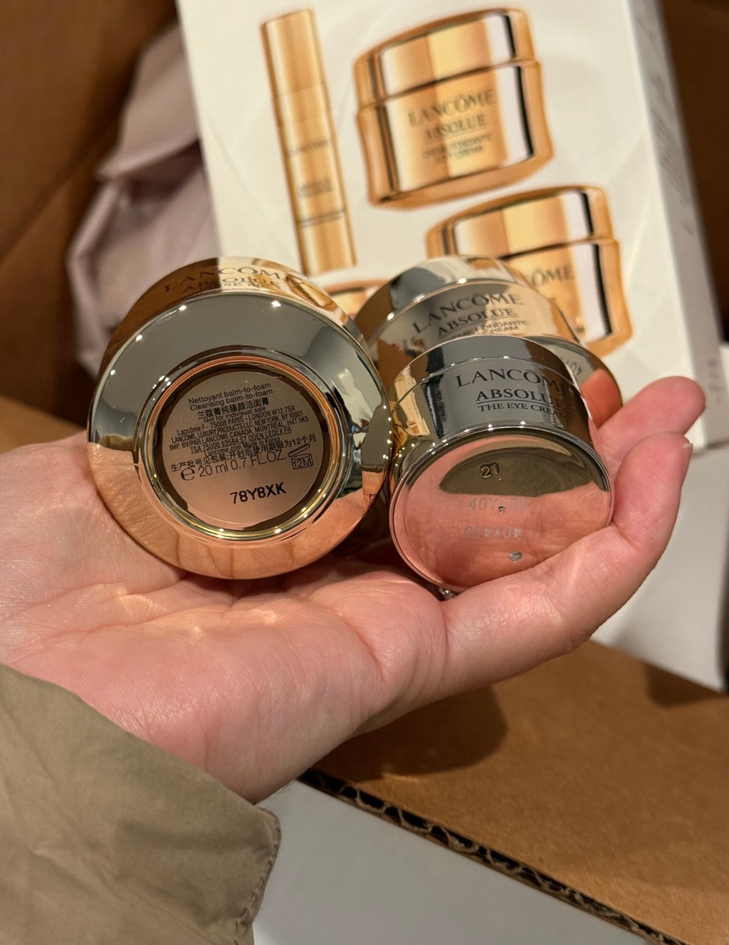 Lancome absolue discovery set