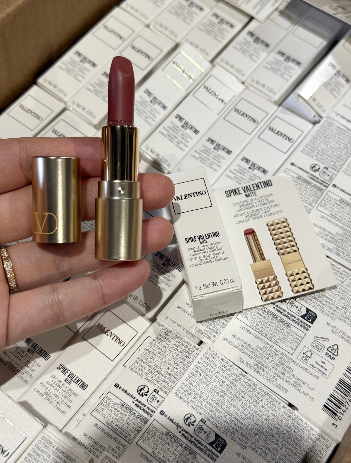 Valentino lipstick 1g #134R