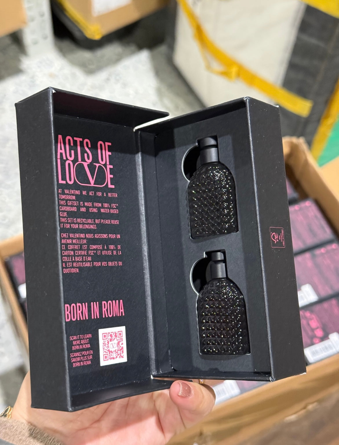 VALENTINO Mini Uomo Born in Roma & Uomo Born in Roma Intense Gift Set