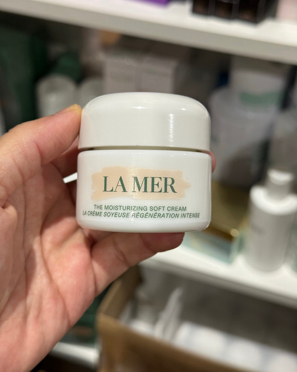 La mer fresh cream  unbox