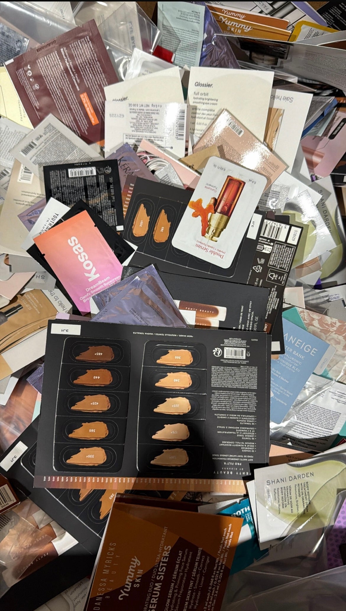 1600 pcs Mix Sephora makeup sample