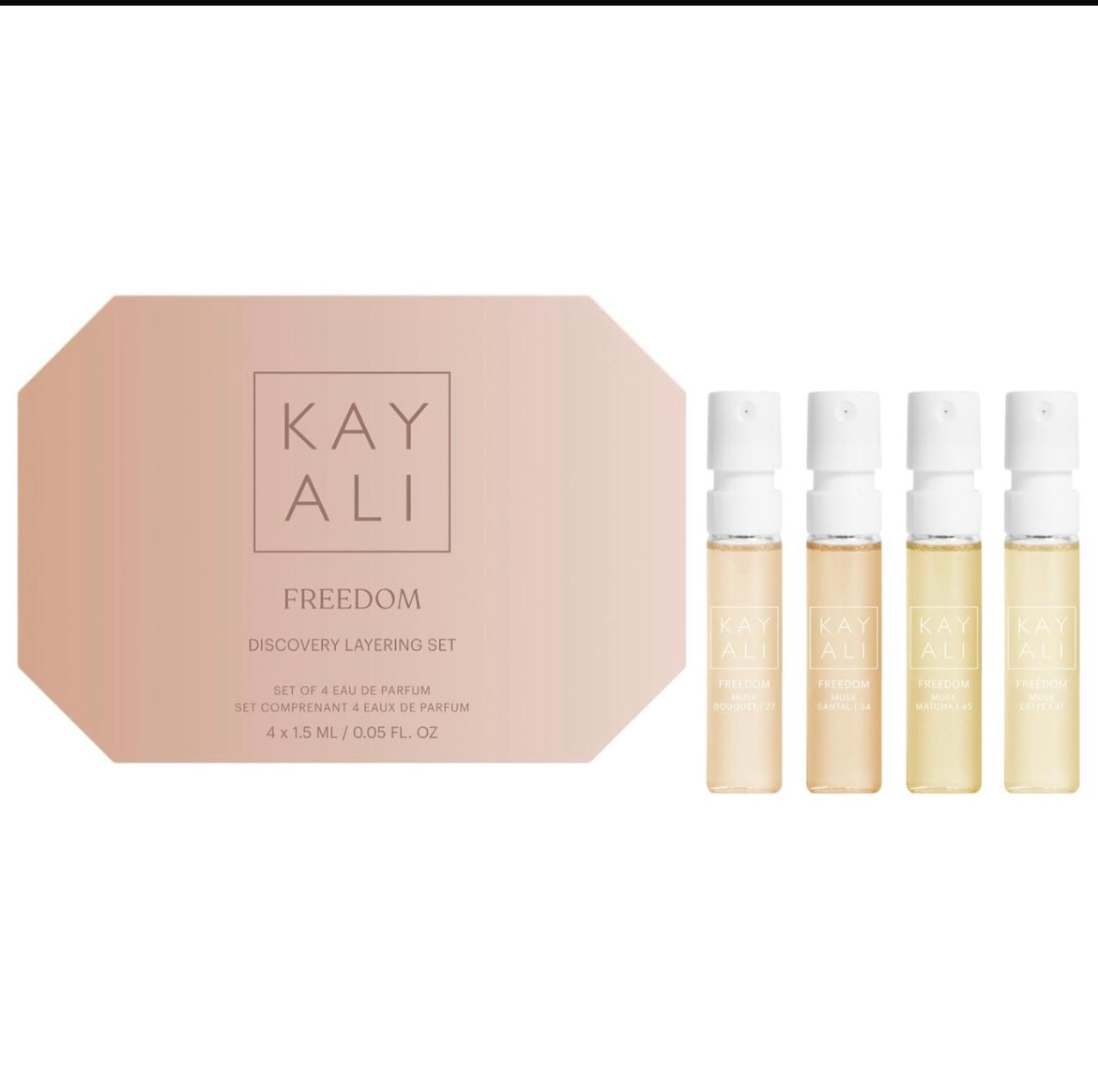 kayali freedom vial set