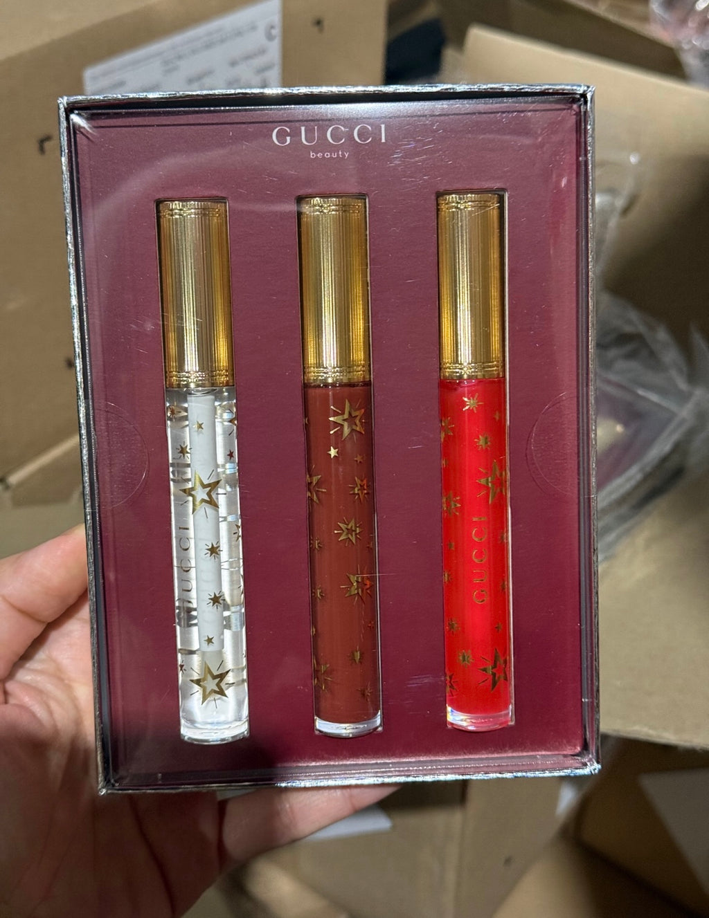 Gucci lip gloss set