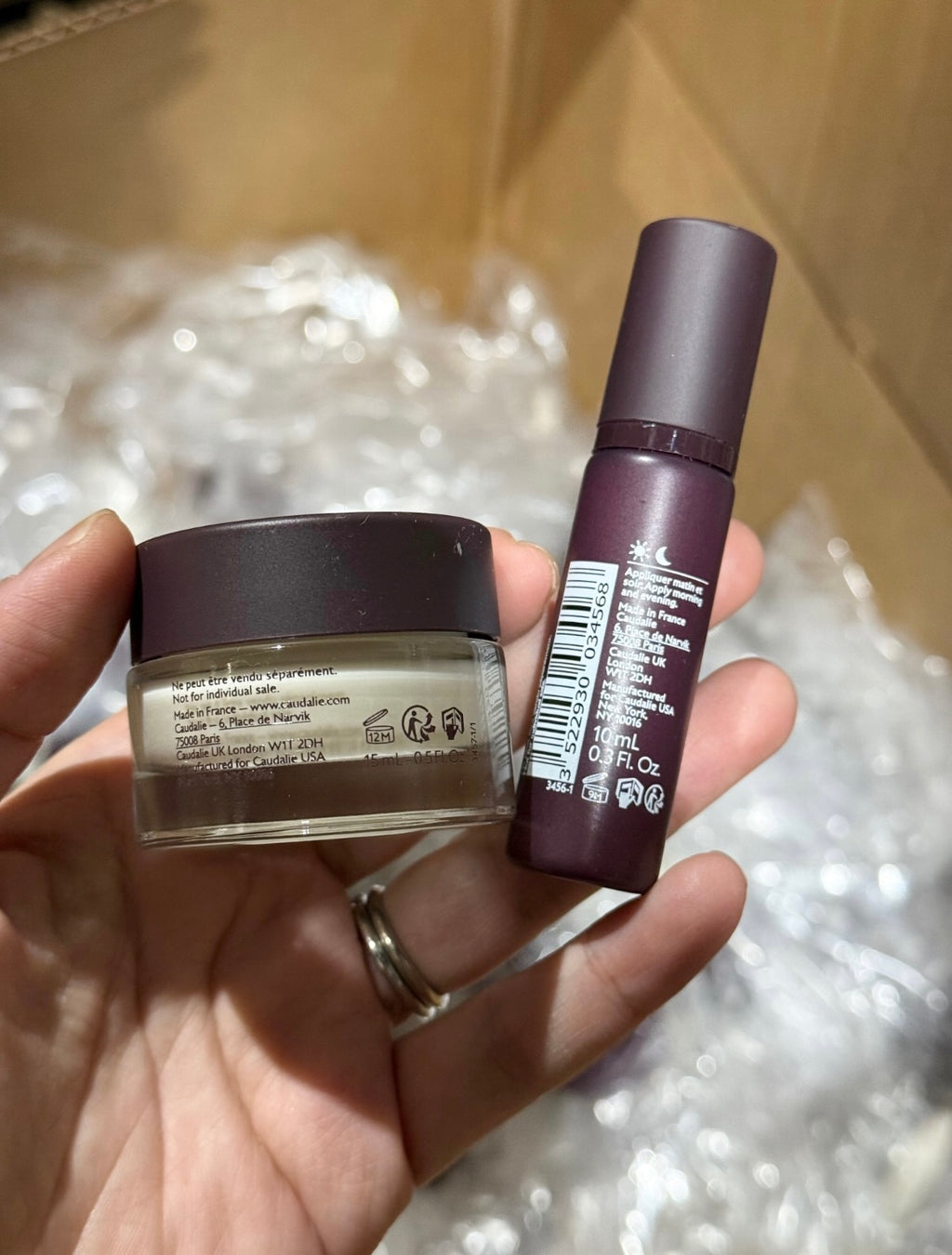 Caudalie premier cru cream and serum bundle