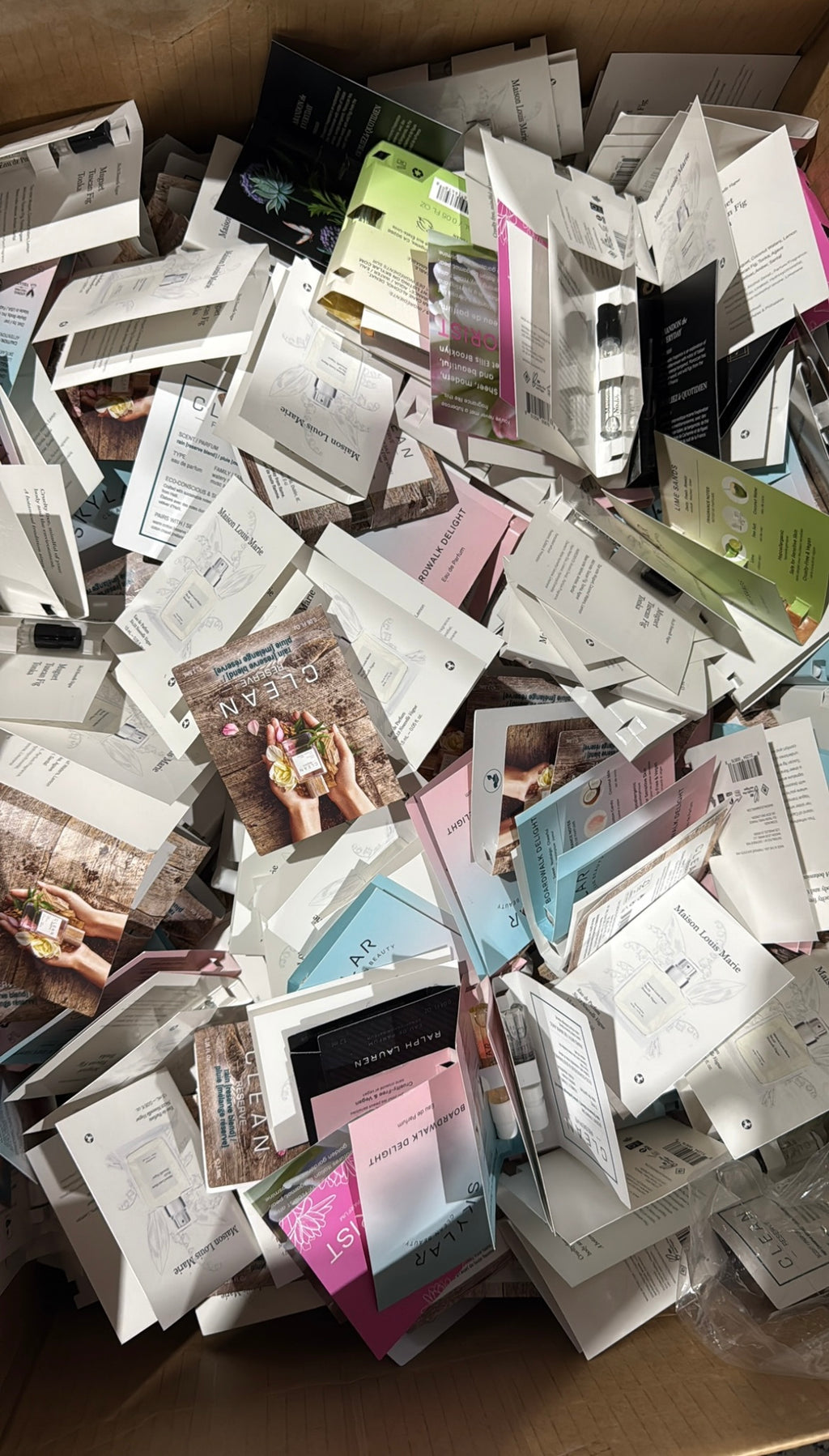100 pcs Perfume sample mix