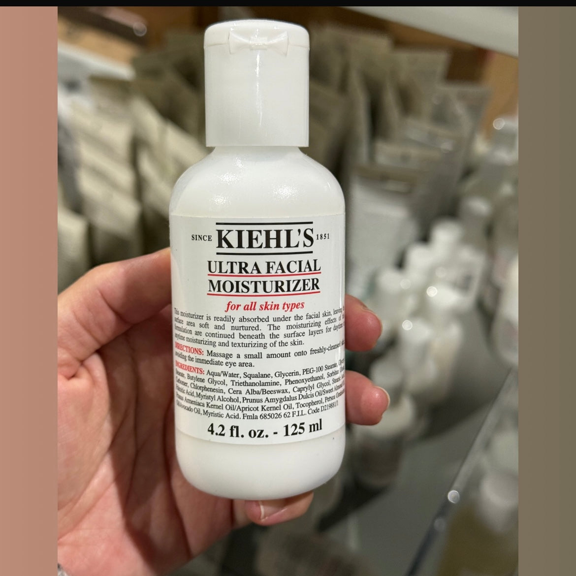Kiehl's ultra facial moisturizer 125ml