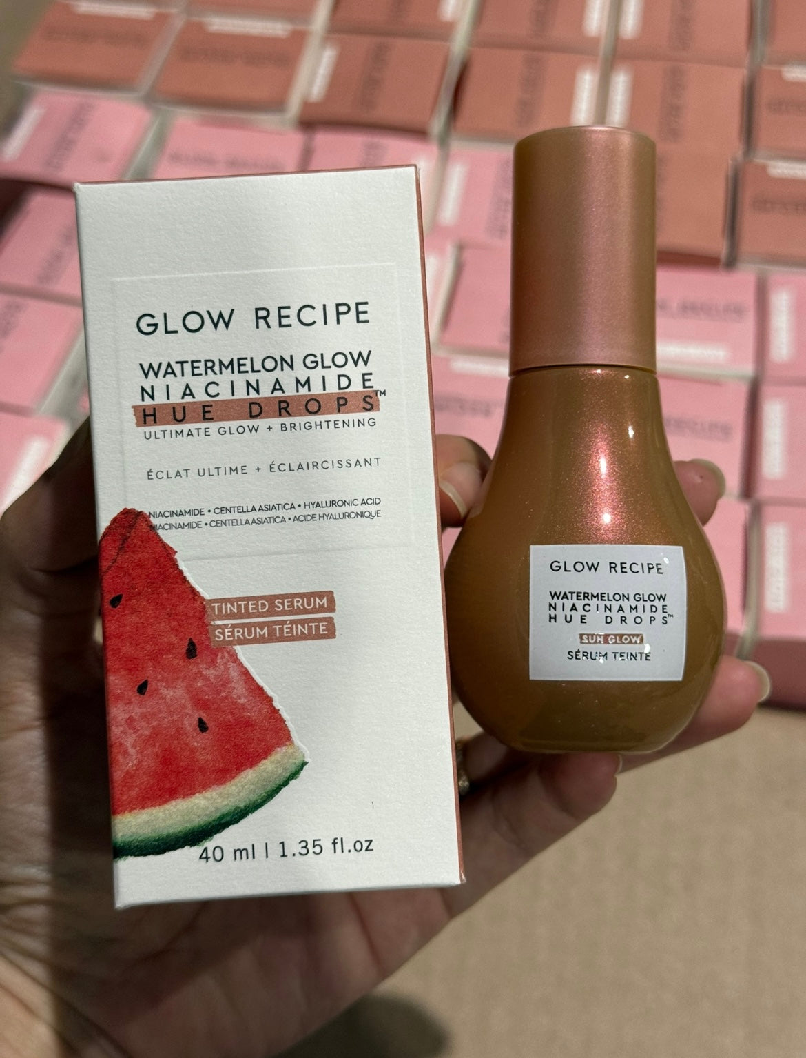 #sun glow# glow recipe hue drops