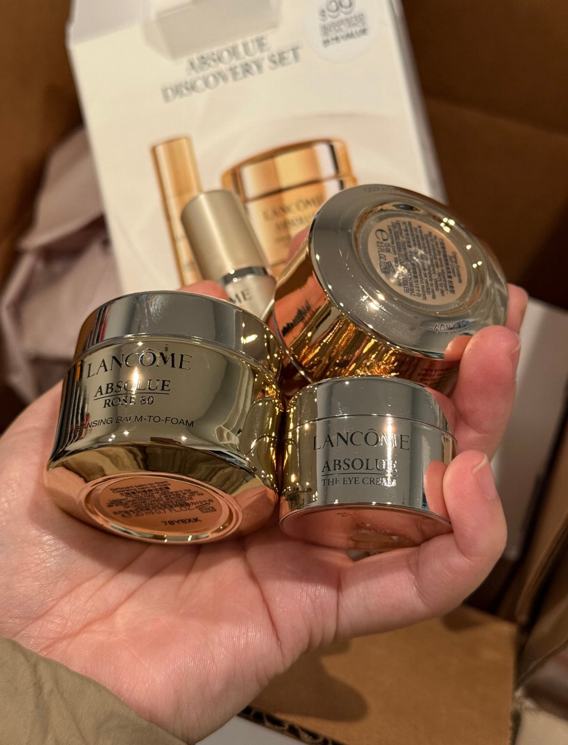 Lancome absolue discovery set