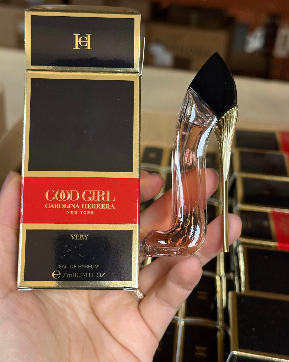 🆕 Carolina Herrera Very Good Girl Eau de Parfum 7ml Mini Perfume dabber