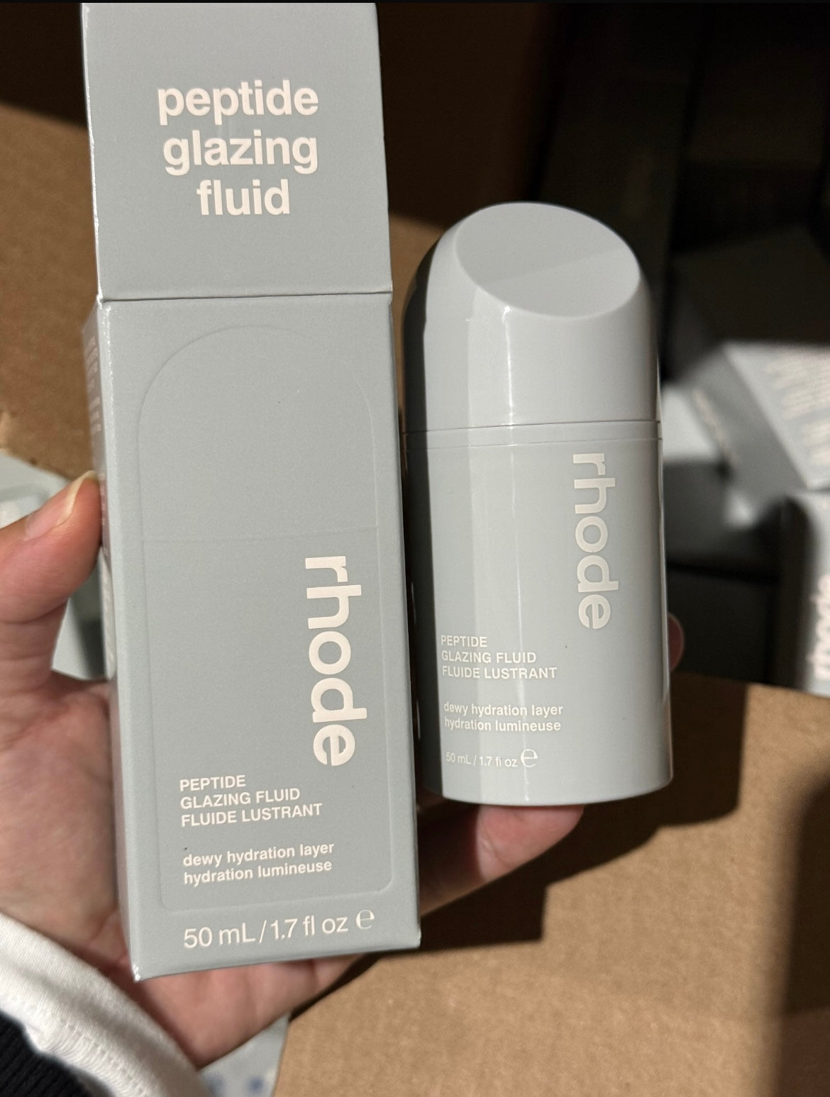 rhode Peptide Glazing Fluid Dewy Gel Serum