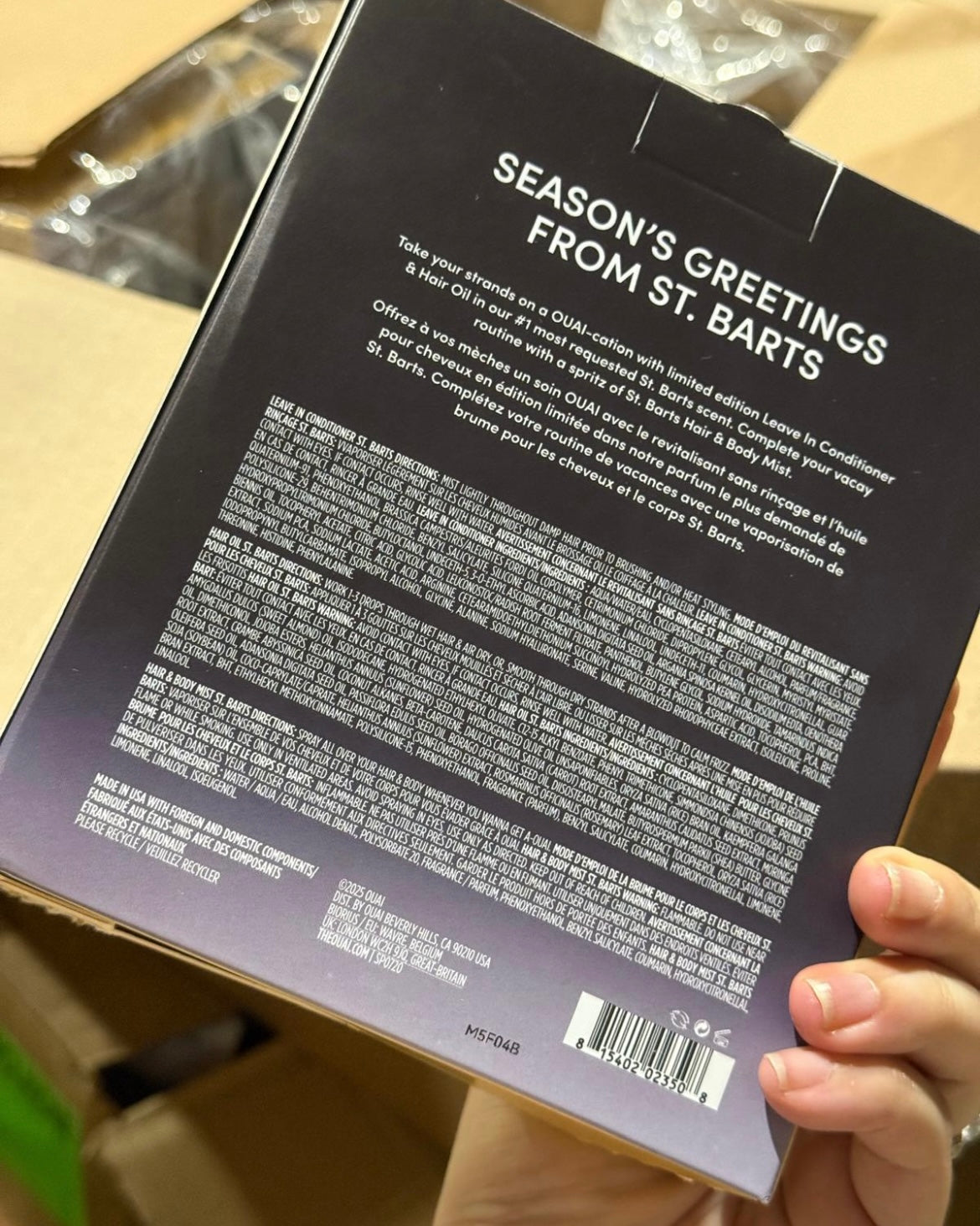 SEASON'S GREETINGS FROM ST. BARTS