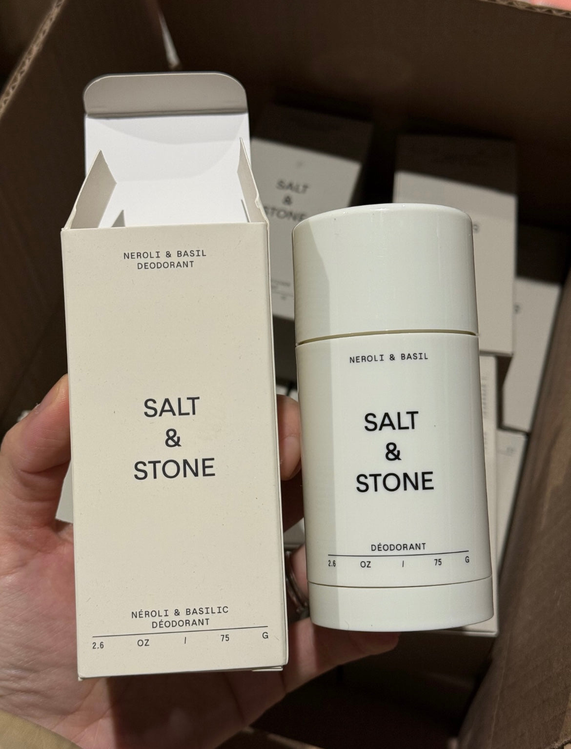Salt &stone deodorant