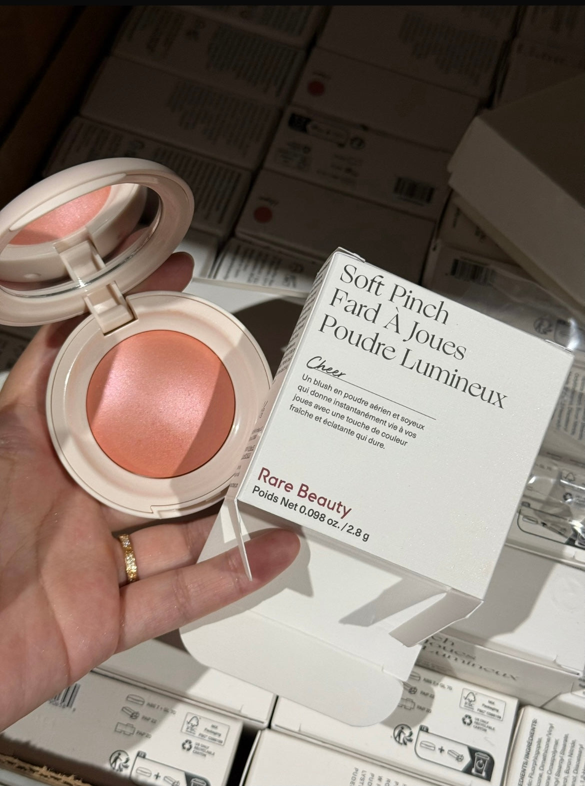 Rare Beauty by Selena Gomez 
Soft Pinch Luminous Powder Blush