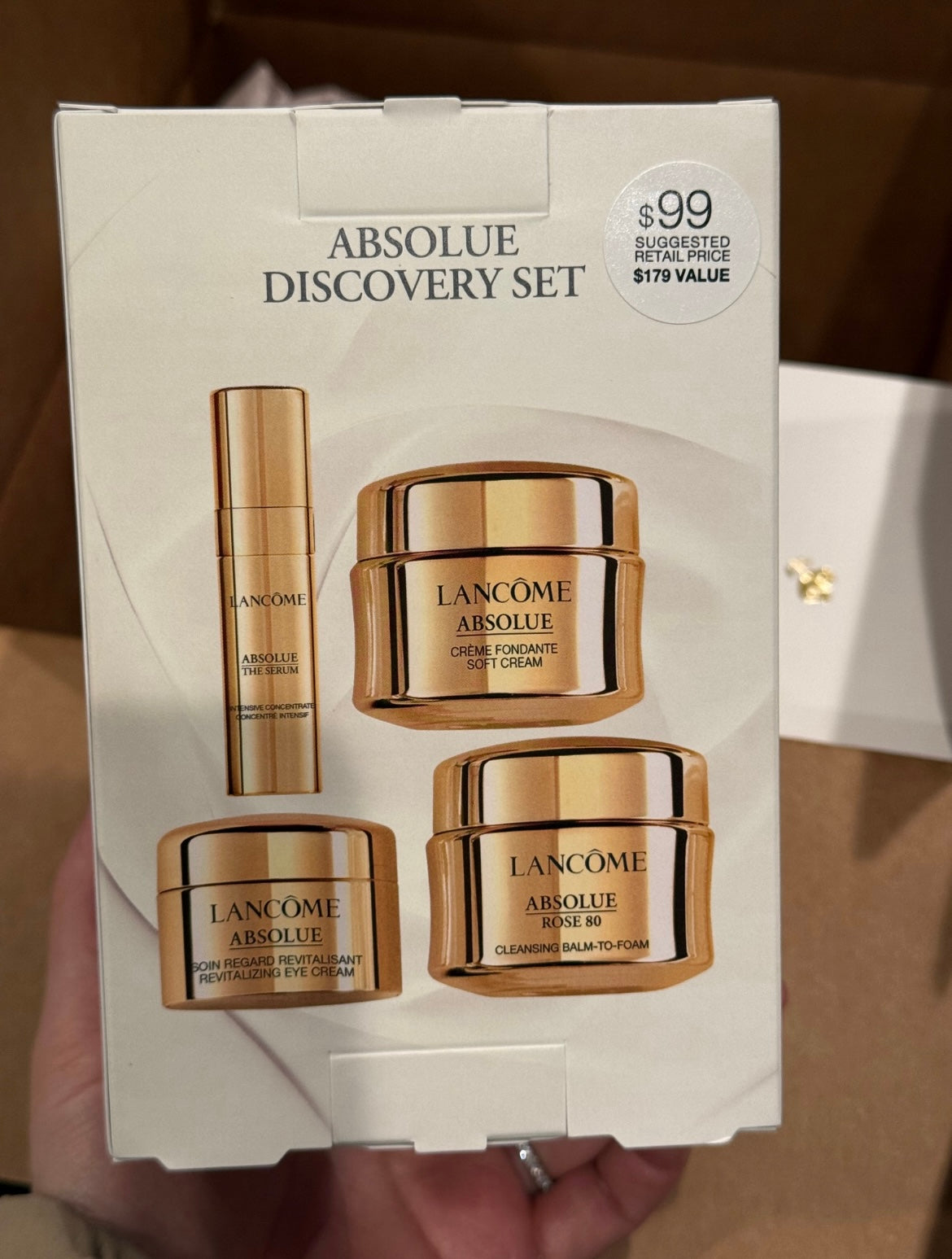 Lancome absolue discovery set