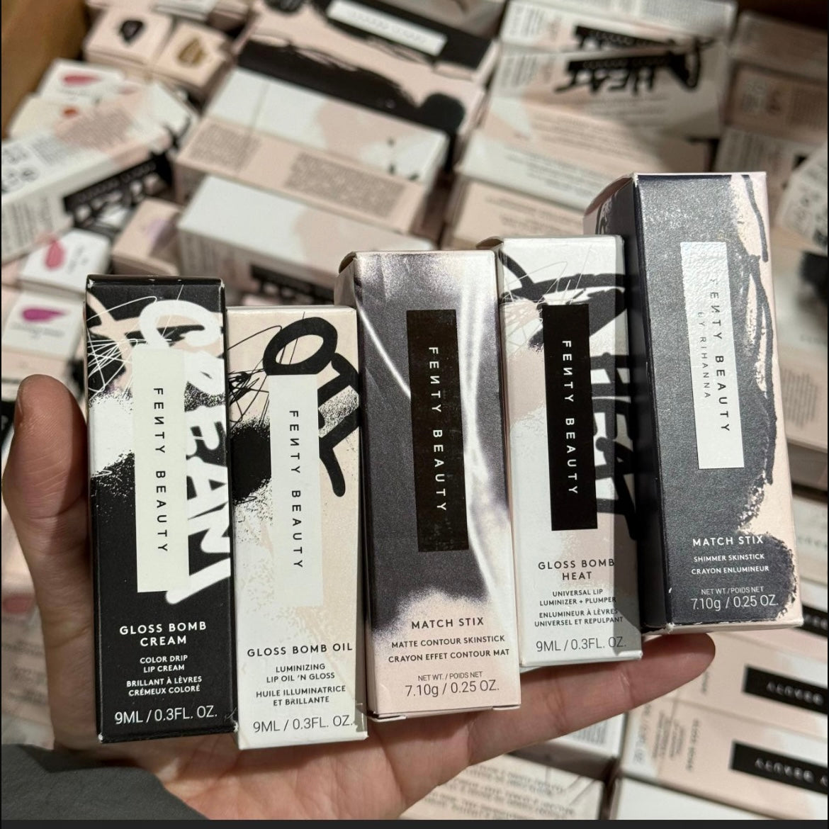 10 pcs Mix fenty products lip/contour