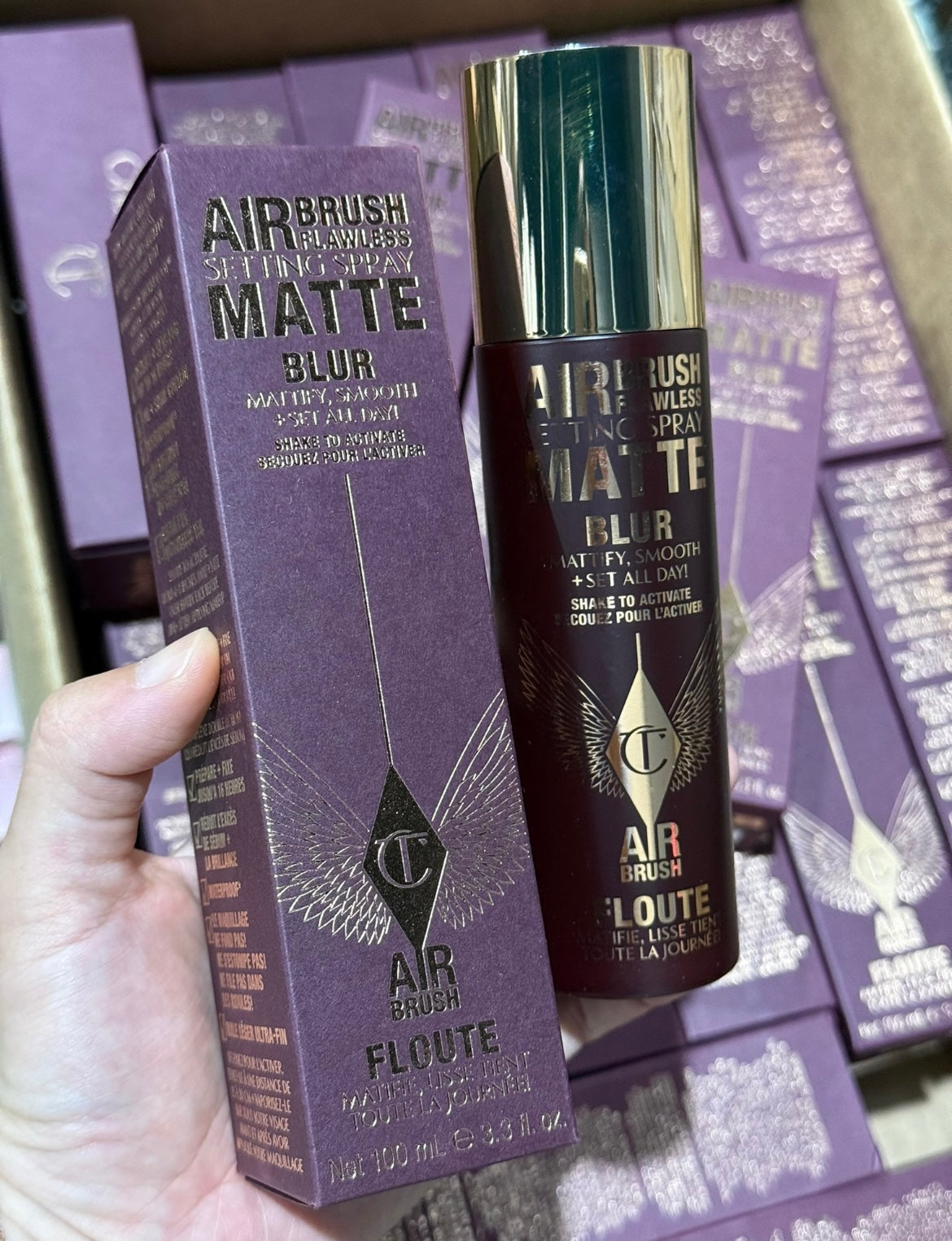 Charlotte Tilbury Airbrush Flawless Matte Blurring & Waterproof Setting Spray#2891372